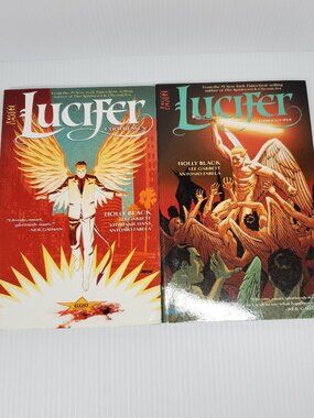 Lucifer Cold Heaven 1 and Lucifer Father Lucifer 2 Graphic Novel Bundle Vertigo